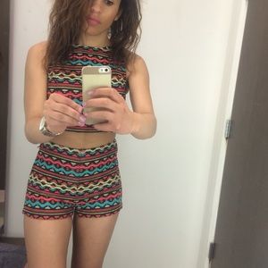 H&M Coachella Line Two Piece Set